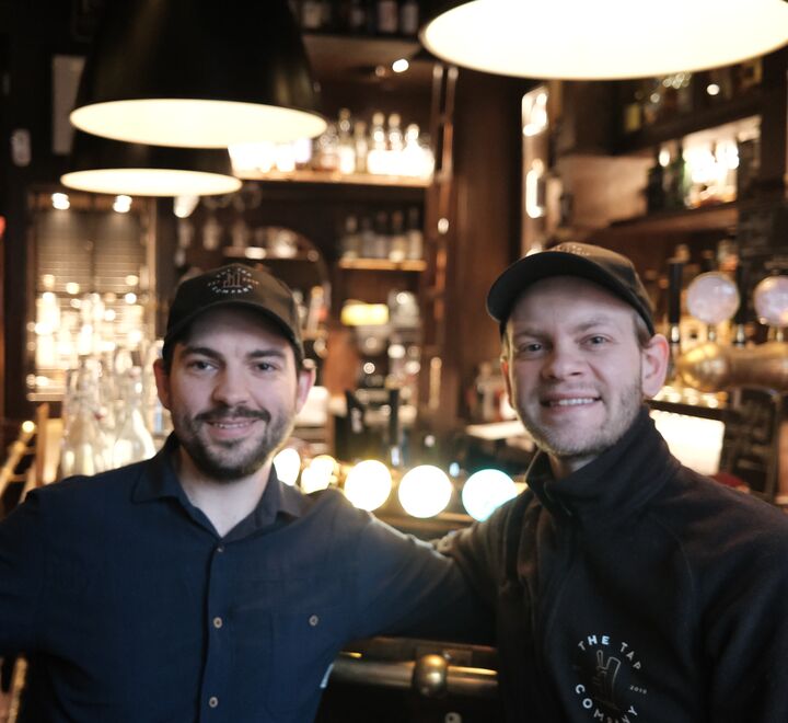 Petter Hagberg og Simon Larsen